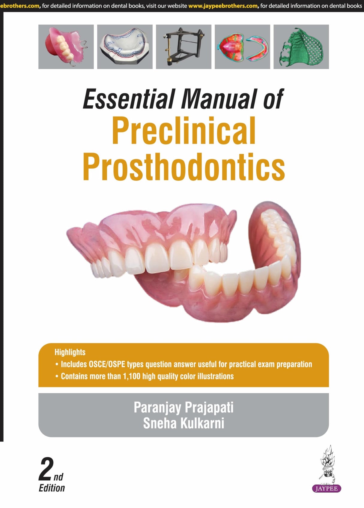ESSENTIAL MANUAL OF PRECLINICAL PROSTHODONTICS - Retail Maharaj