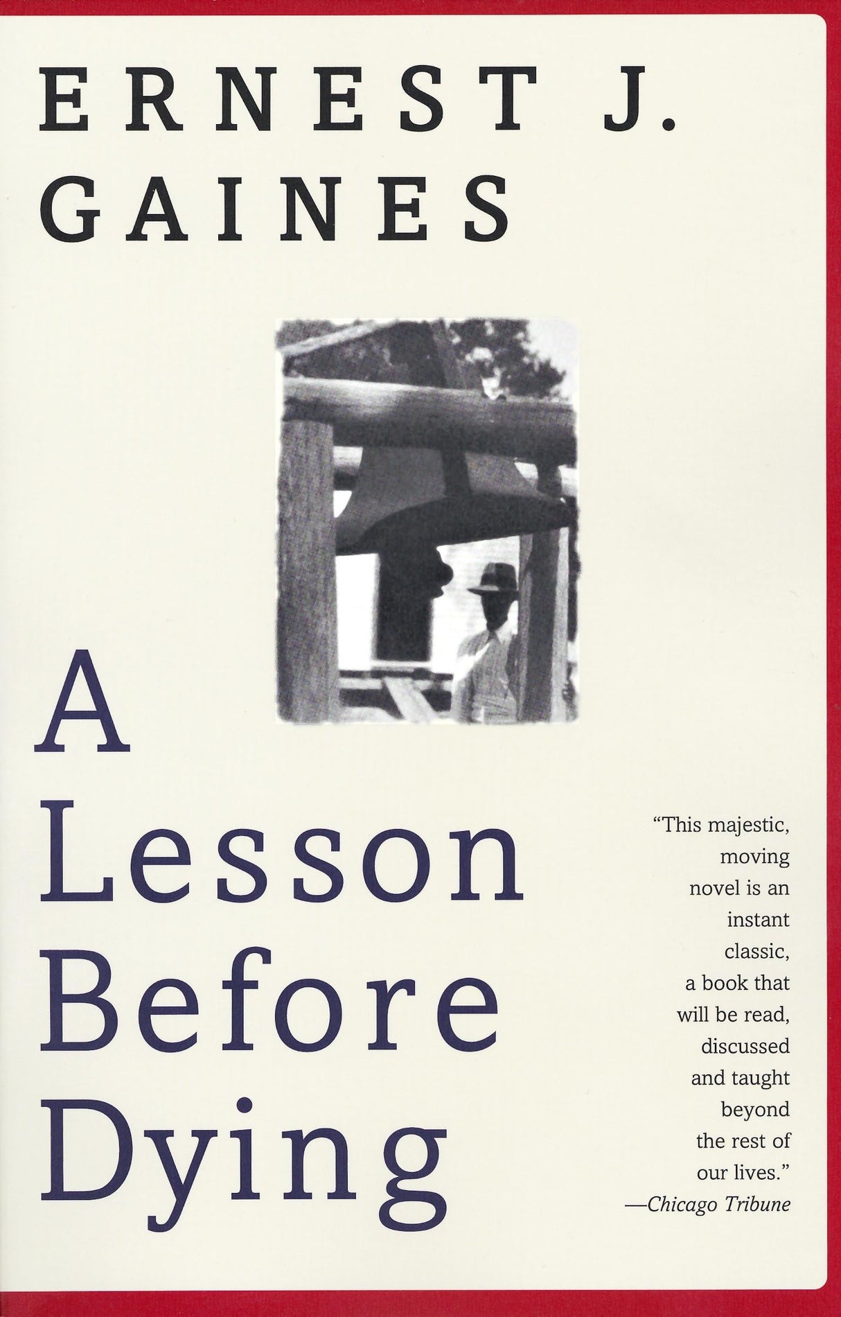 A Lesson Before Dying: A Novel (Vintage Contemporaries) - Retail Maharaj