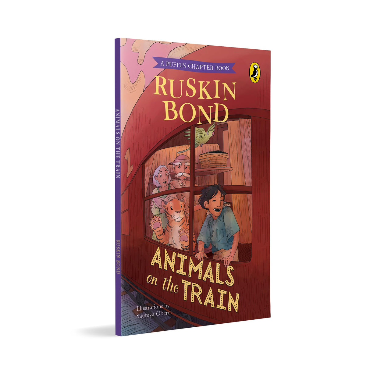 Animals on the Train | A short story in the popular Puffin chapter book series by Ruskin Bond | Illustrated animals story for kids above 6 years - Retail Maharaj