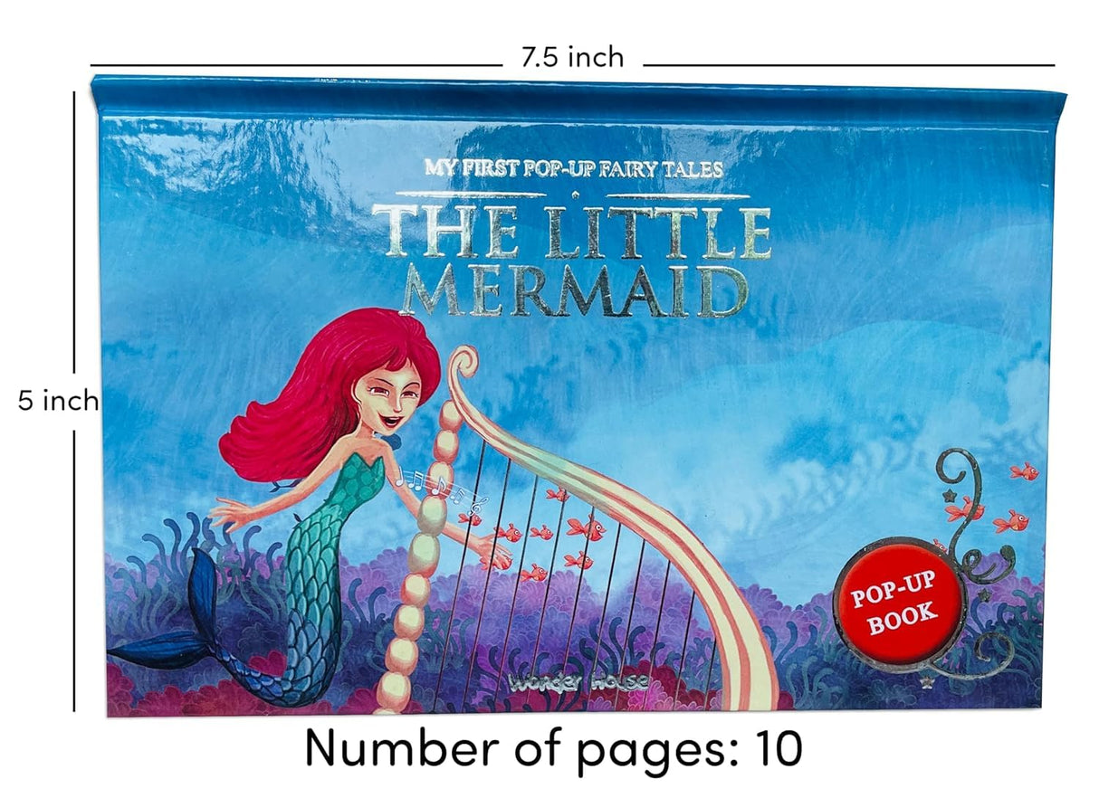 My First Pop Up Fairy Tales Little Mermaid: Pop up Books for children - Retail Maharaj