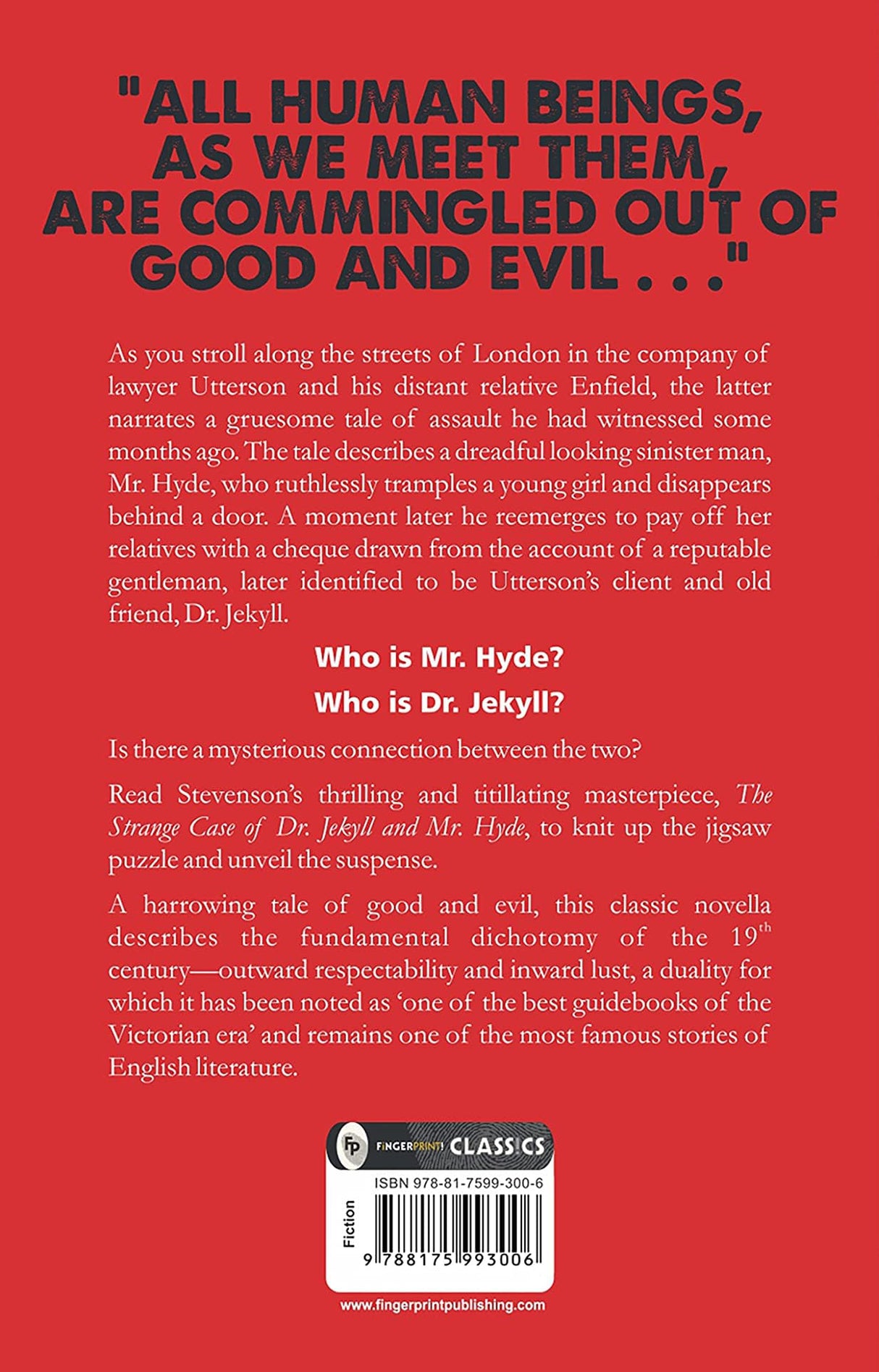 The Strange Case of Dr. Jekyll & Mr. Hyde - Retail Maharaj