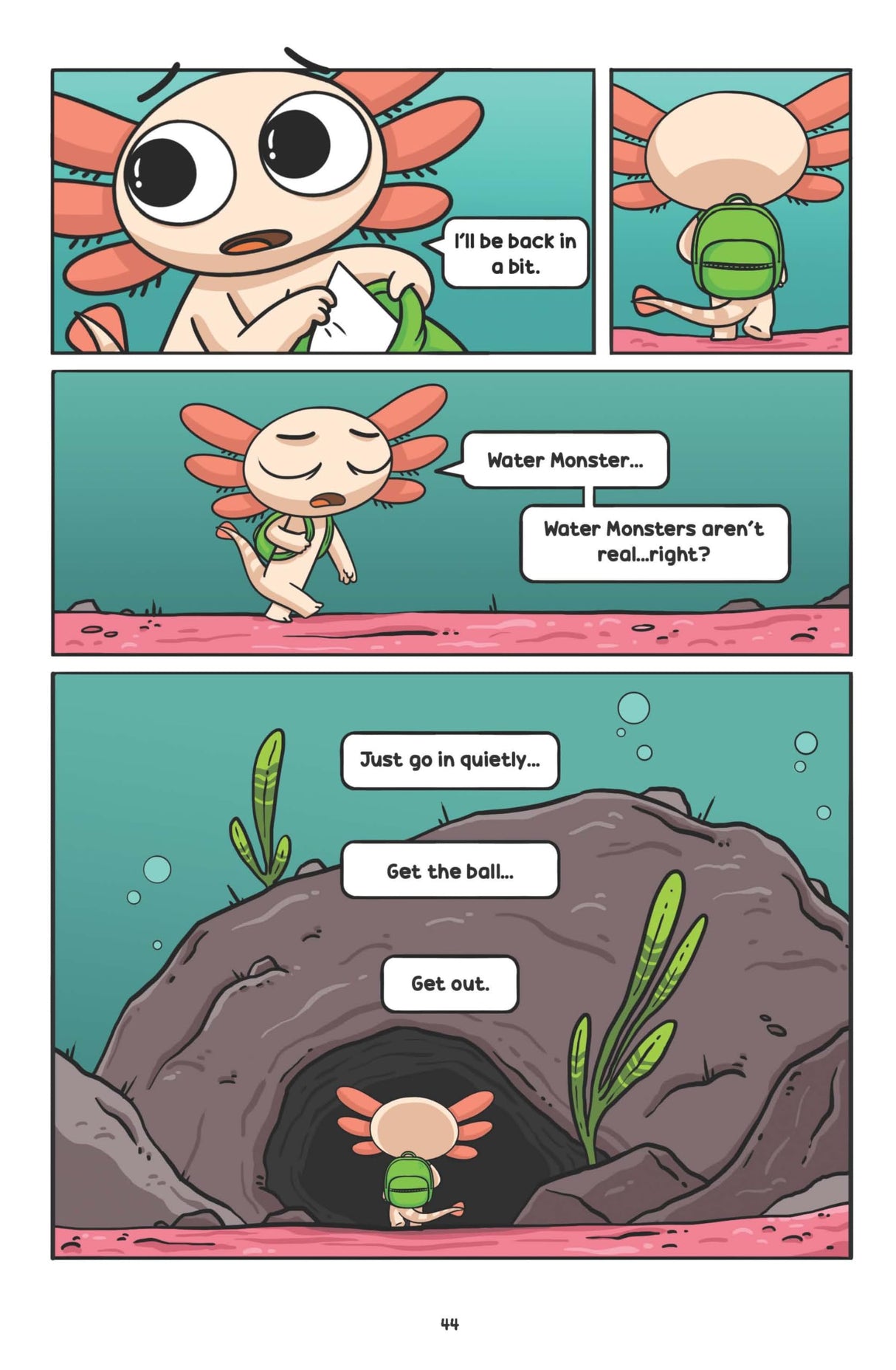 Max, A Little Axolotl #01 (An Original Graphic Novel) - Retail Maharaj