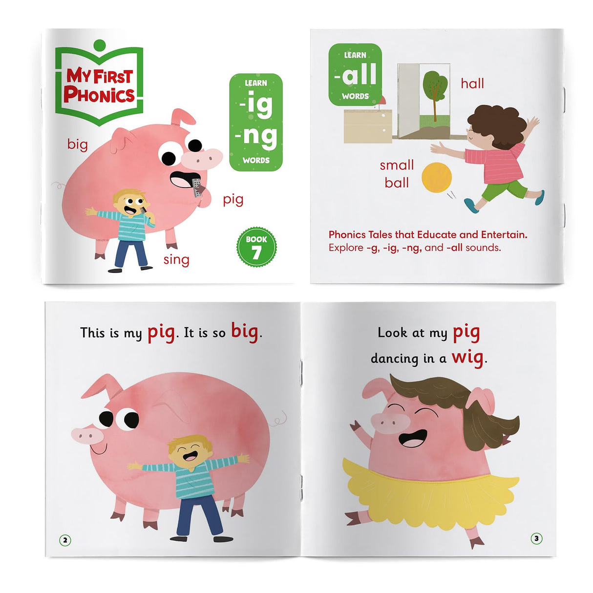 My First Phonics: Box Set of 10 books for Kids – Learn-to-Read Library| Sight Words, Rhyming Stories & CVC Word Practice | Early Reading Books for Toddlers, Preschool & Kindergarten (Age 2+) - Retail Maharaj