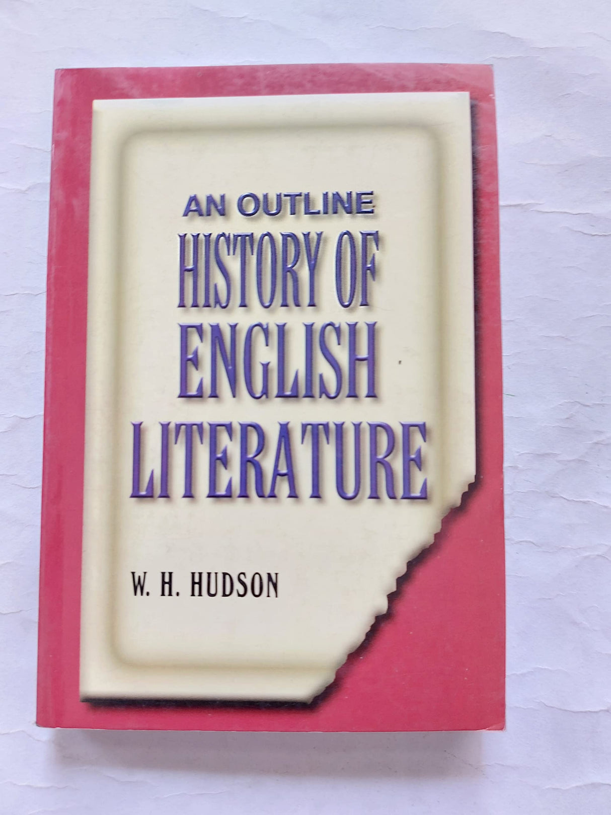 An Outline History Of English Literature - Retail Maharaj