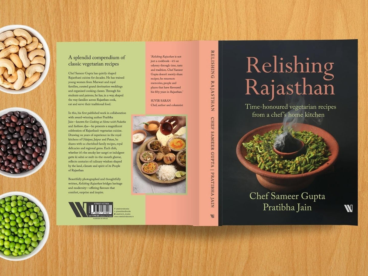 Relishing Rajasthan: Time-honoured Vegetarian Recipes from a Chef’s Home Kitchen - Retail Maharaj