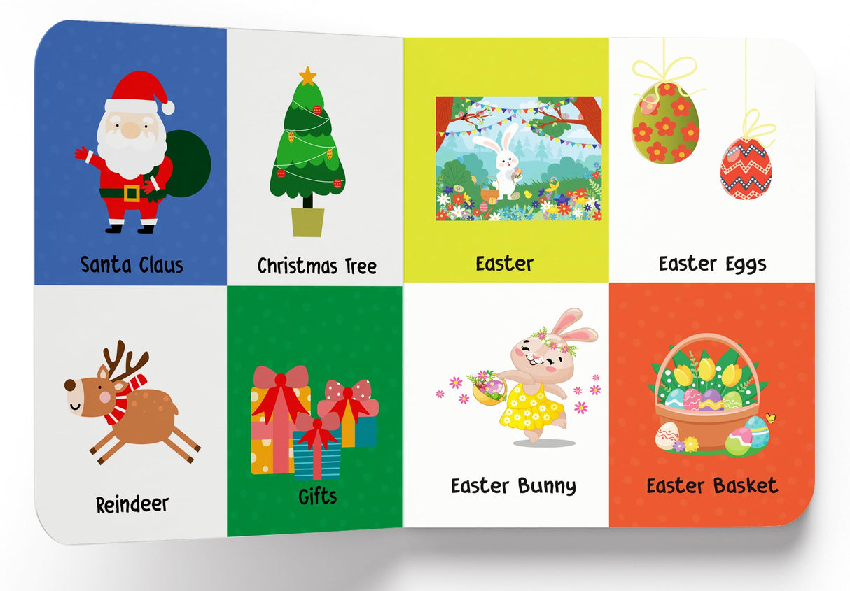 My First 100 Bible Words β Illustrated Christian Board Book for Kids: Learn First Faith-Based Words from the Bible with Bright Pictures & Simple Meanings | Early Spiritual Vocabulary Builder for Toddlers & Preschoolers | Ages 2β6 Years - Retail Maharaj