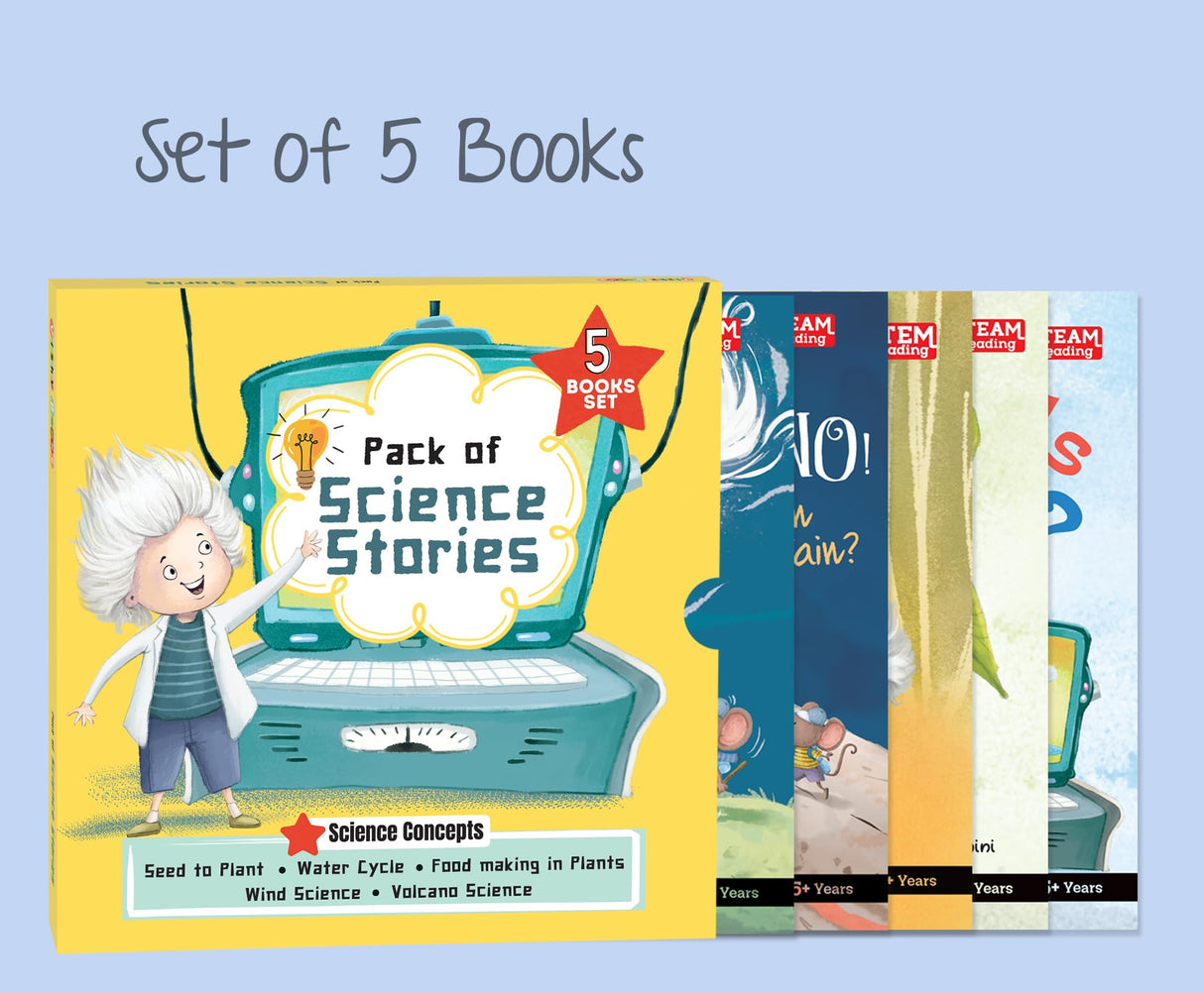 Vishv Books Pack of Science Stoeies (5 Books Set) - Retail Maharaj