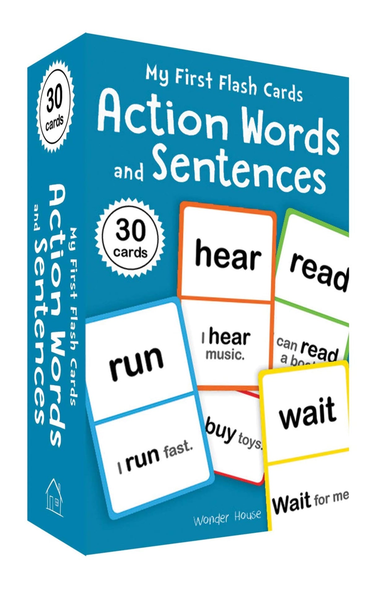 My First Flash Cards: Action Words and Sentences (Flash Cards For Children) - Retail Maharaj