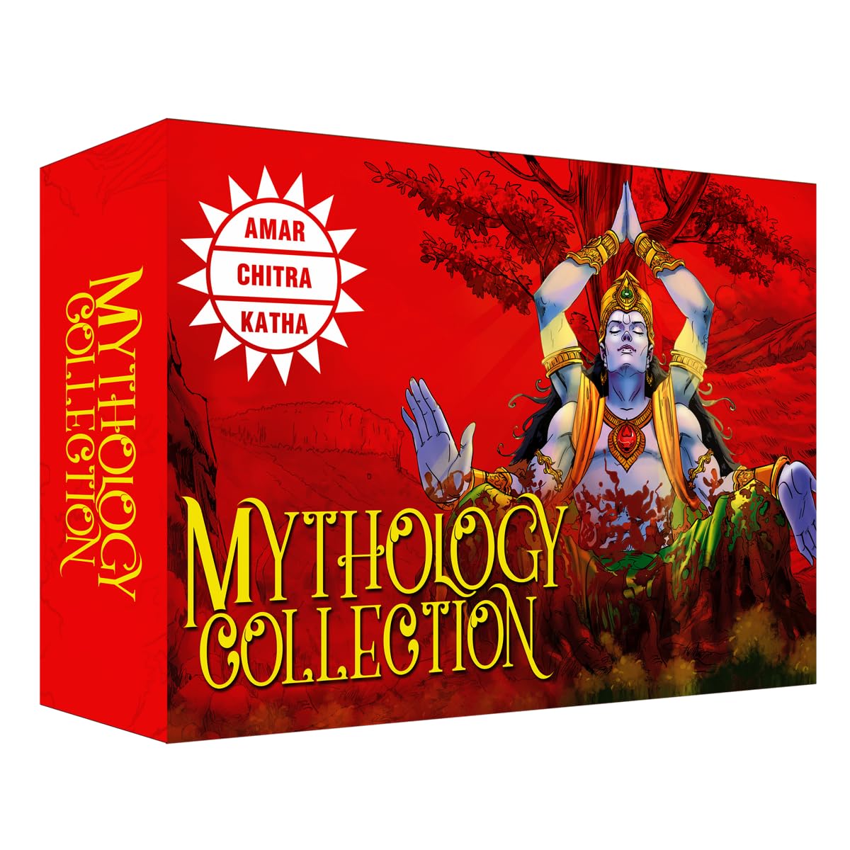The Great Indian Mythology Collection – Comic Set | Timeless Stories of Epics, Deities & Legends | Ganesha, Krishna, Rama, Shiva & More | Amar Chitra Katha - Retail Maharaj
