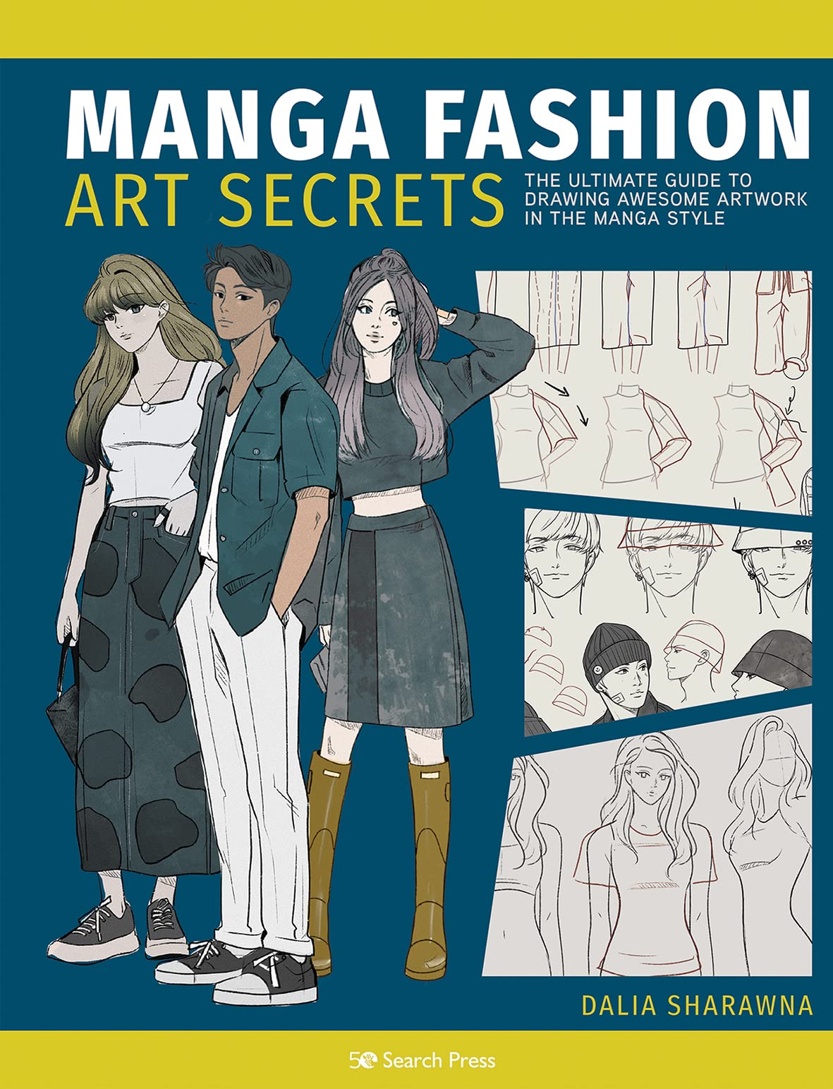 Manga Fashion Art Secrets: The Ultimate Guide to Drawing Awesome Artwork in the Manga Style - Retail Maharaj