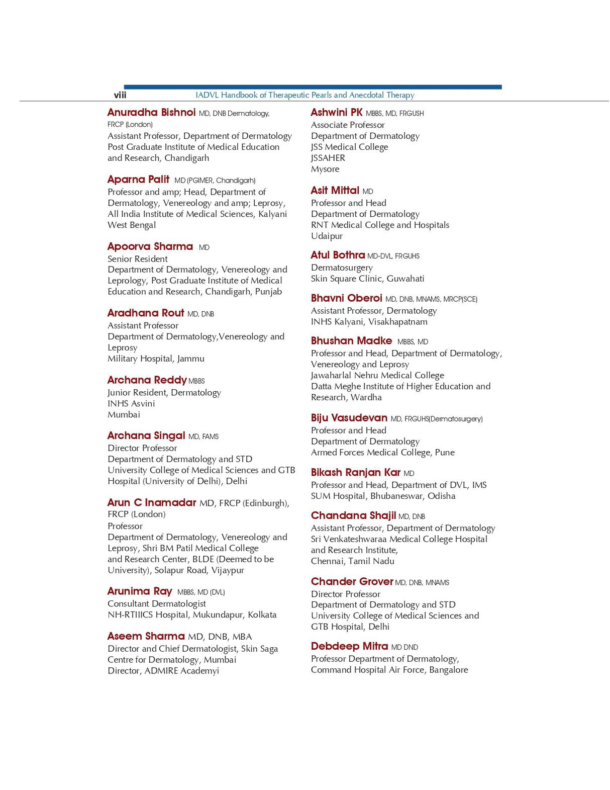 IADVL Handbook of Therapeutic Pearls and Anecdotal Therapies in Dermatology - Retail Maharaj