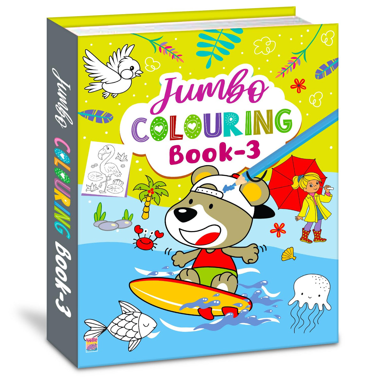 Jumbo Colouring Book 3 - Retail Maharaj