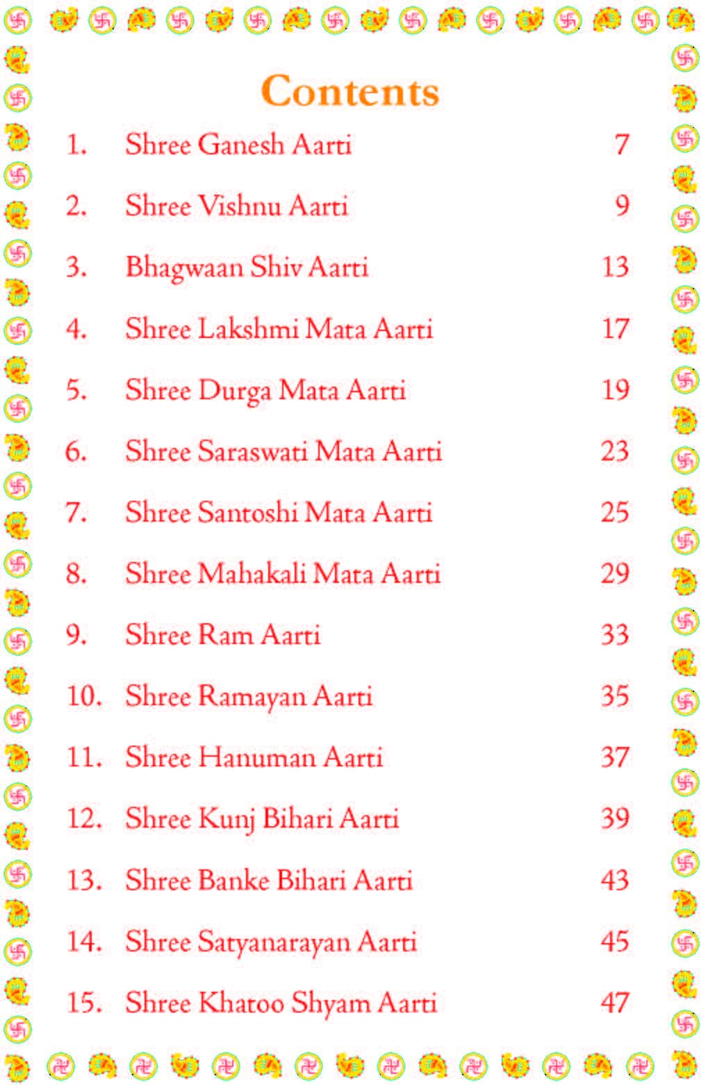Aarti Sangrah - (आरती संग्रह) - Collection of 31 Aartis in English with Coloured Illustrated Pictures | (Deluxe Hardbound edition with silk fabric) | ... and Devotion: Collection of Love and Devotion - Retail Maharaj