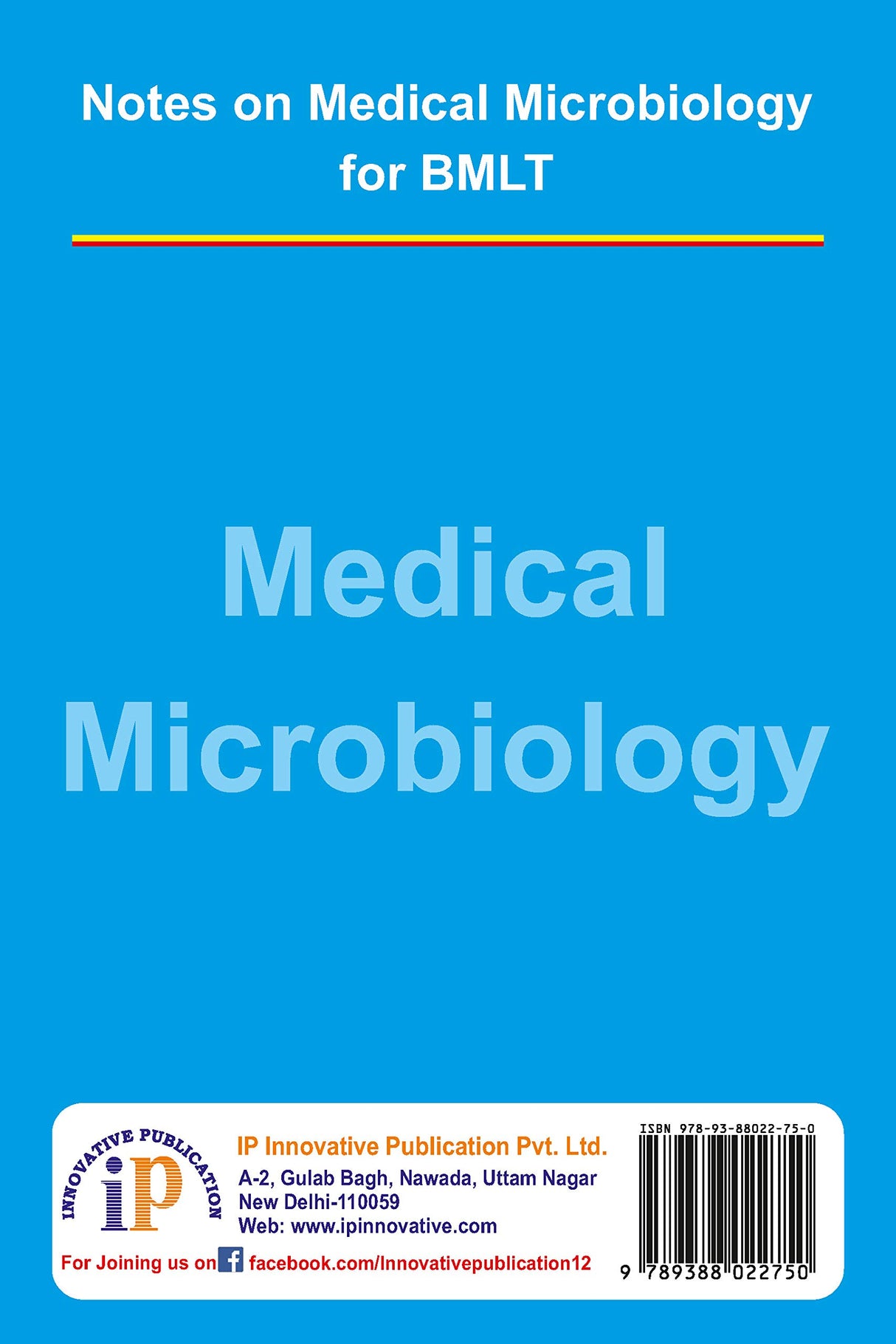 Notes on Medical Microbiology for BMLT (First Edition, December 2020) - Retail Maharaj