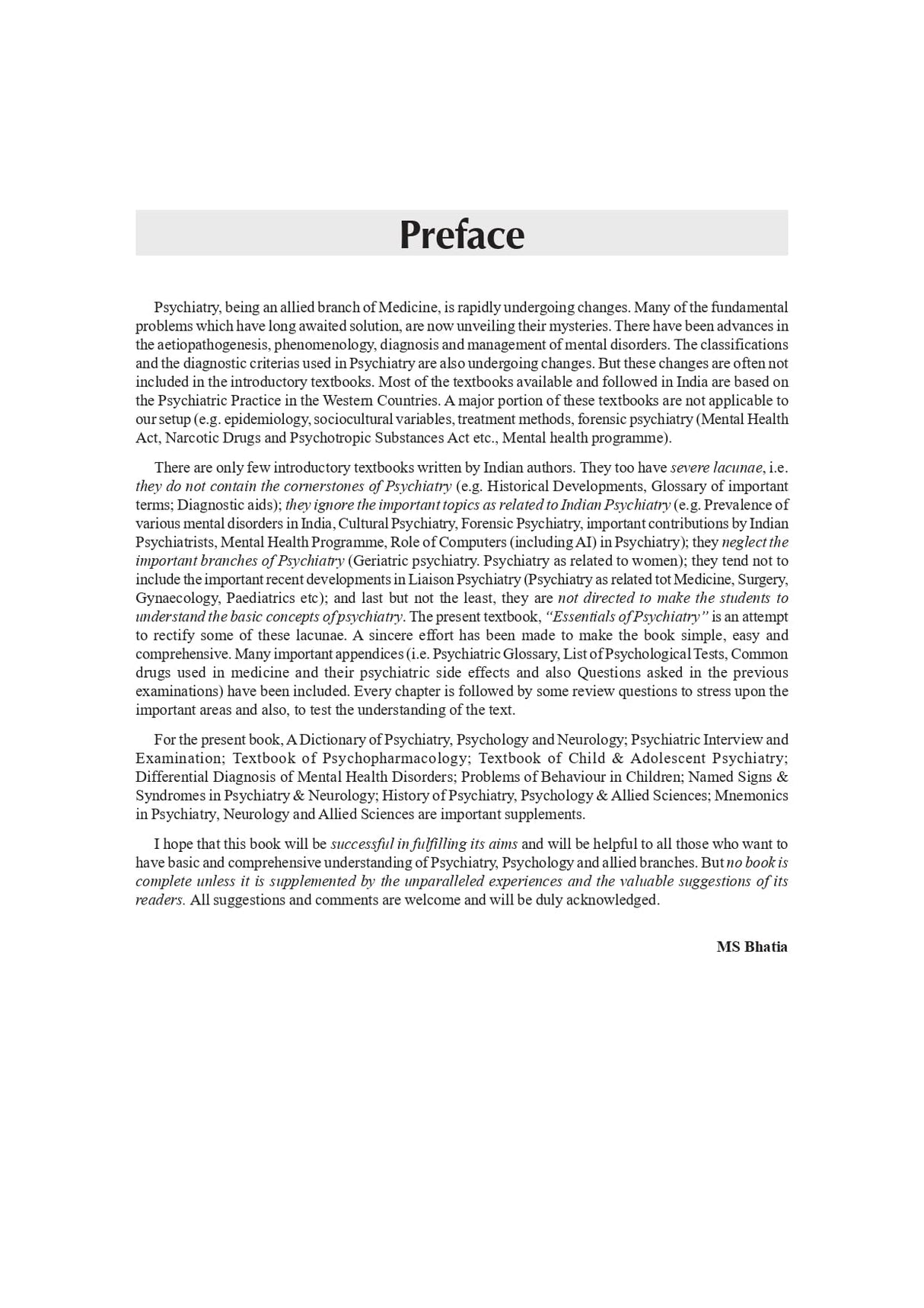 Essentials Of Psychiatry 10Ed (Pb 2025) - Retail Maharaj