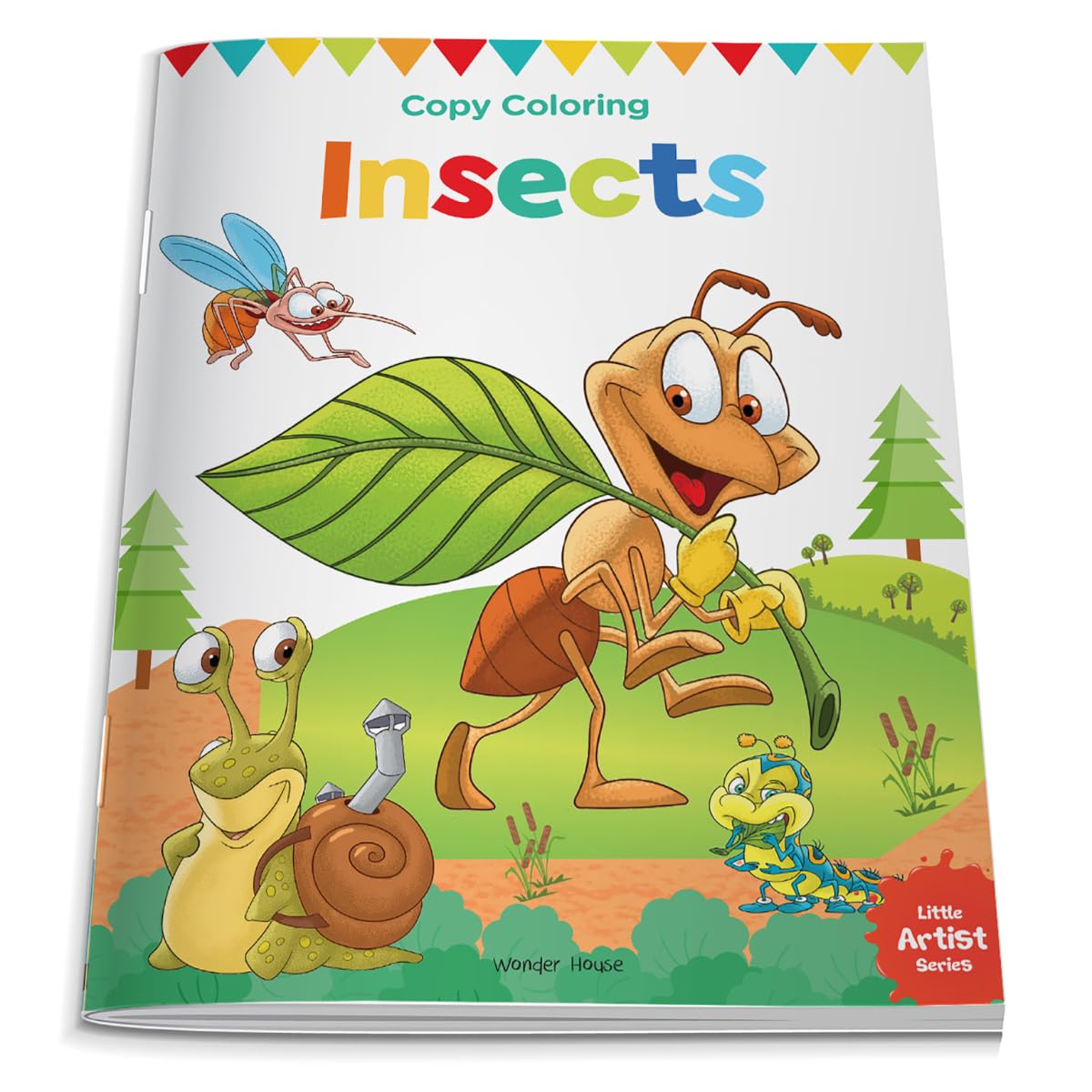 Little Artist Series Insects: Copy Colour Books - Retail Maharaj