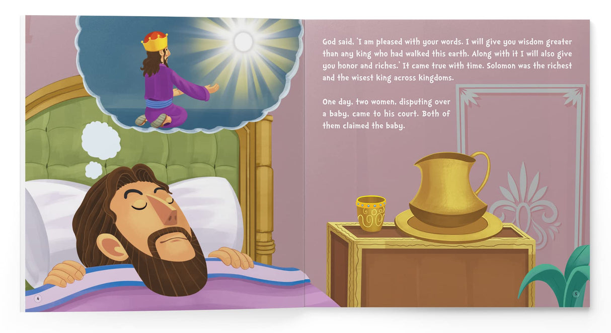 My First Illustrated Bible Story: King Solomon - Retail Maharaj
