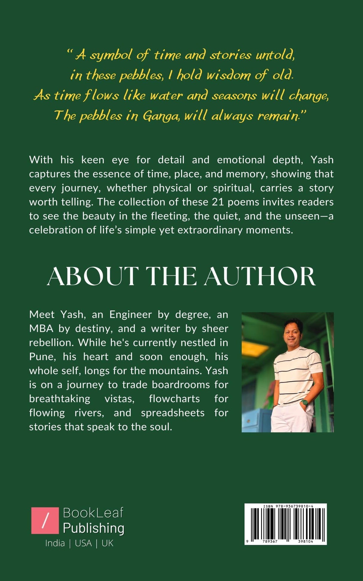 The path of pebbles and poems - Retail Maharaj