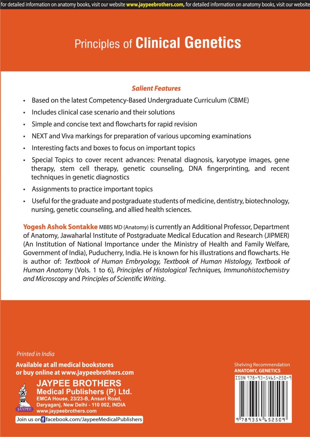 Principles of Clinical Genetics - Retail Maharaj