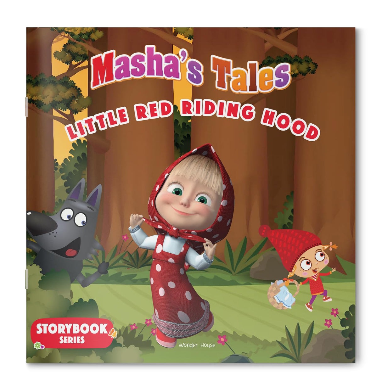 Masha Tales: Little Red Riding Hood (Story Book) - Retail Maharaj