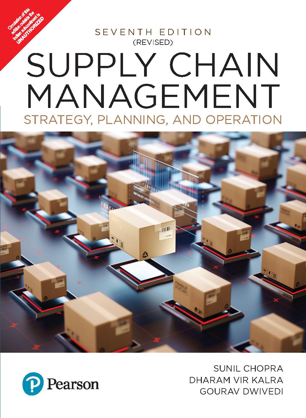 Supply Chain Management: Strategy, Planning, & Operation, 7th Revised Edition by Pearson Paperback 30 April 2024,Case studies of BAKRAW, Omnichannel Strategy at Tanishq etc - Retail Maharaj