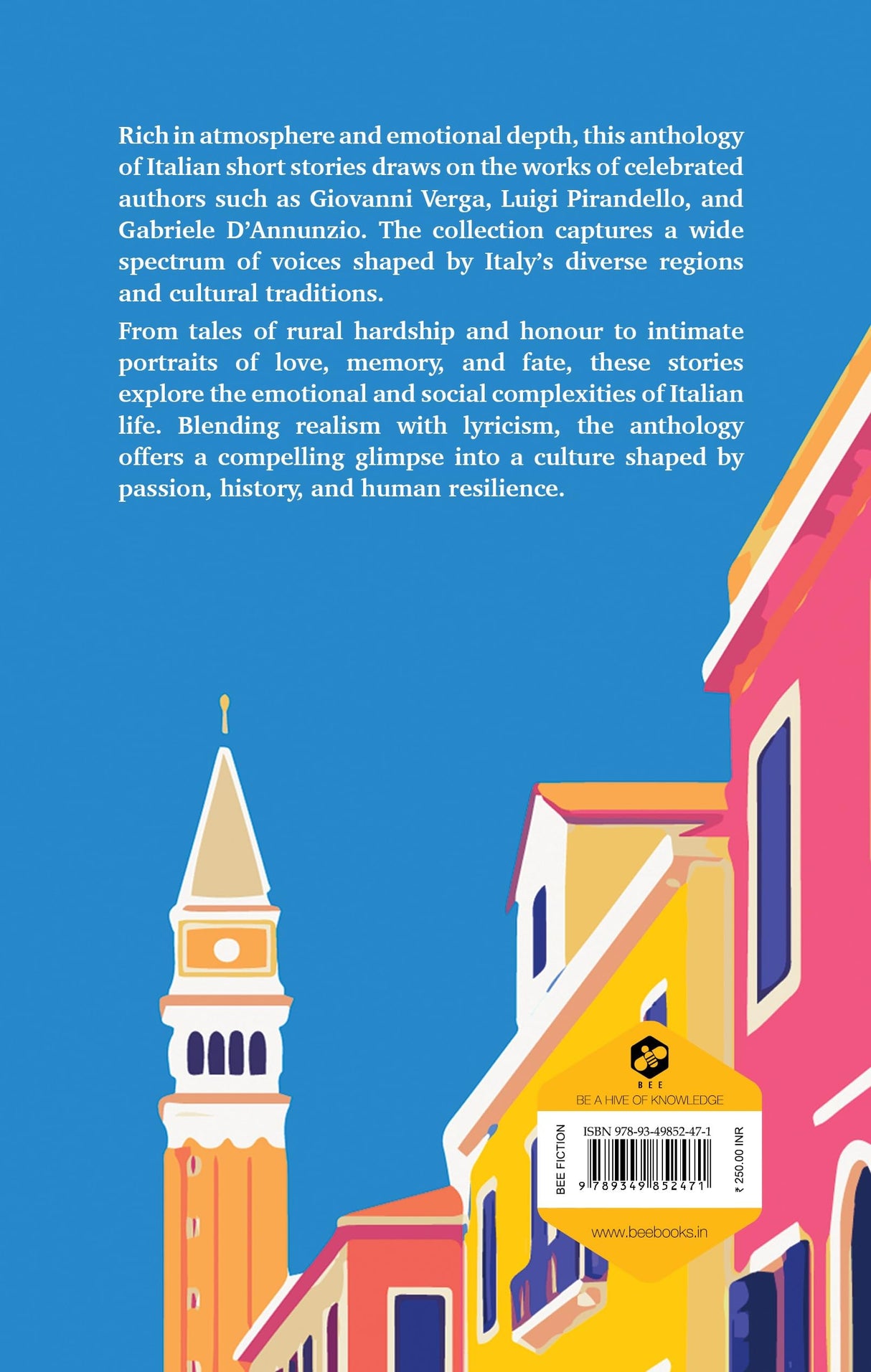 Anthology of the Best Short Stories from Italy | Edited by Riddhi Maitra