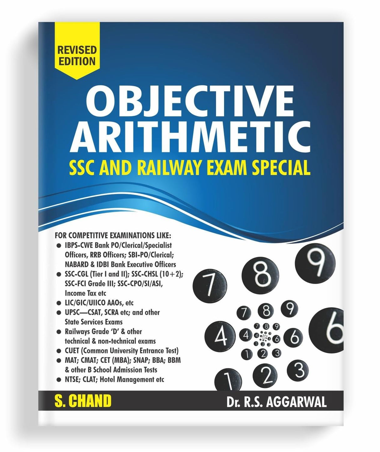 Objective Arithmetic SSC And Railway Exam Special & Other Competitive Exams 2025 | SSC CGL, CHSL, CPO, MTS, Railway Group D, NTPC, RRB Officers, Bank SBI PO, Clerk, Police SI | Maths Book | In English - Retail Maharaj