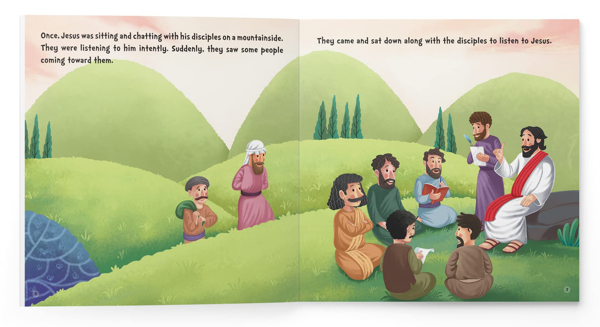 My First Illustrated Bible Story: Jesus feeds 5000 - Retail Maharaj