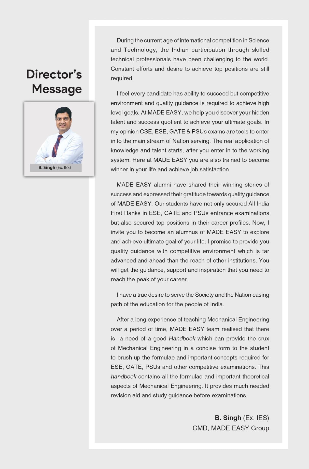 A handbook on Mechanical Engineering - Retail Maharaj