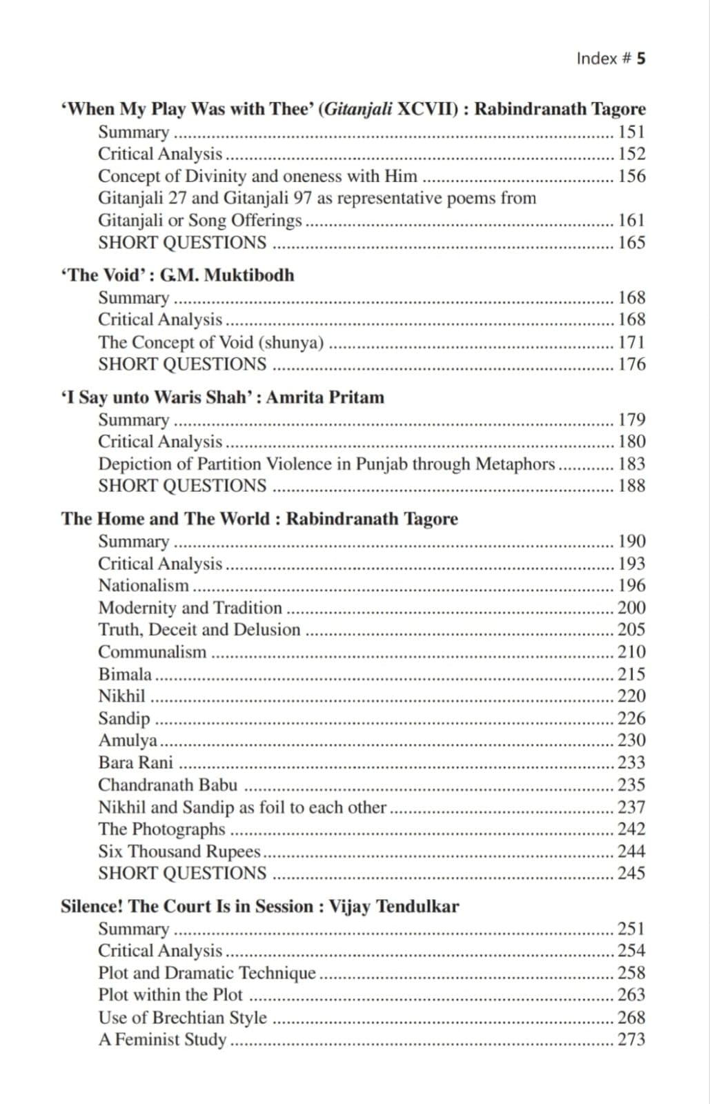 Indian Writing in English-II (Translation) ENG-H-DSC-16 (Major Course), Semester 7 (English Version)