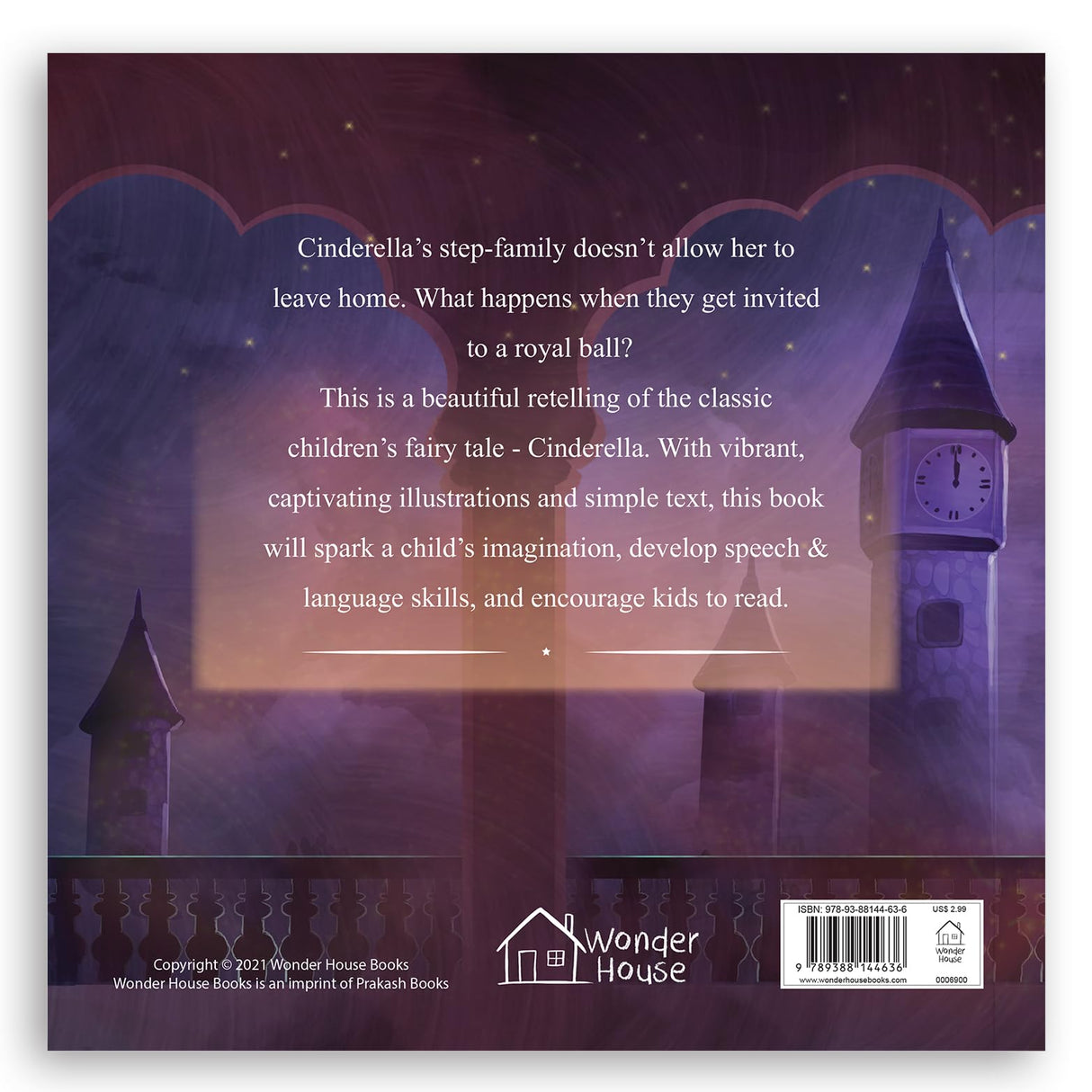 My First 5 Minutes Fairy Tales Cinderella: Traditional Fairy Tales For Children (Abridged and Retold) - Retail Maharaj