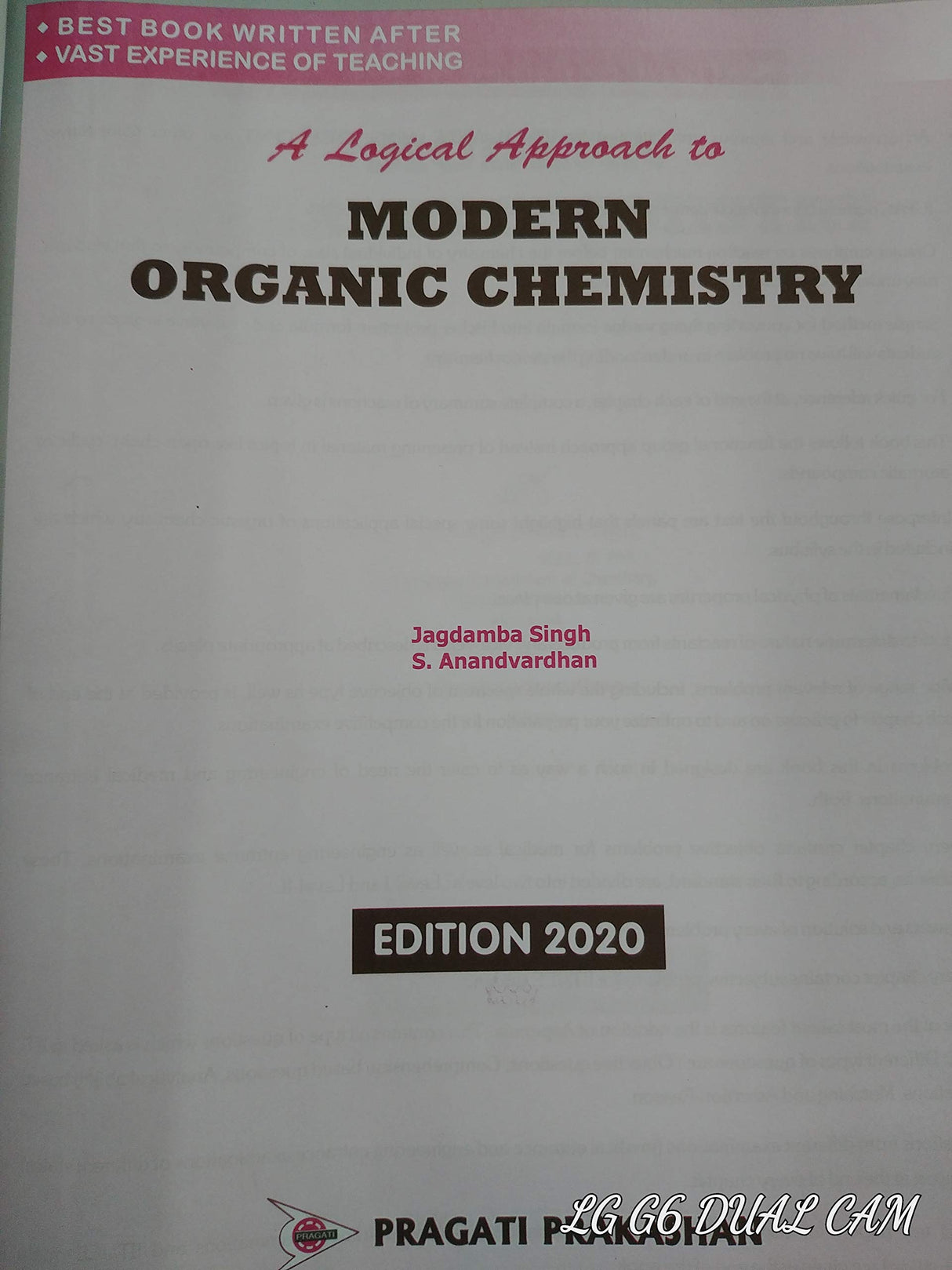 modern organic chemistry - Retail Maharaj