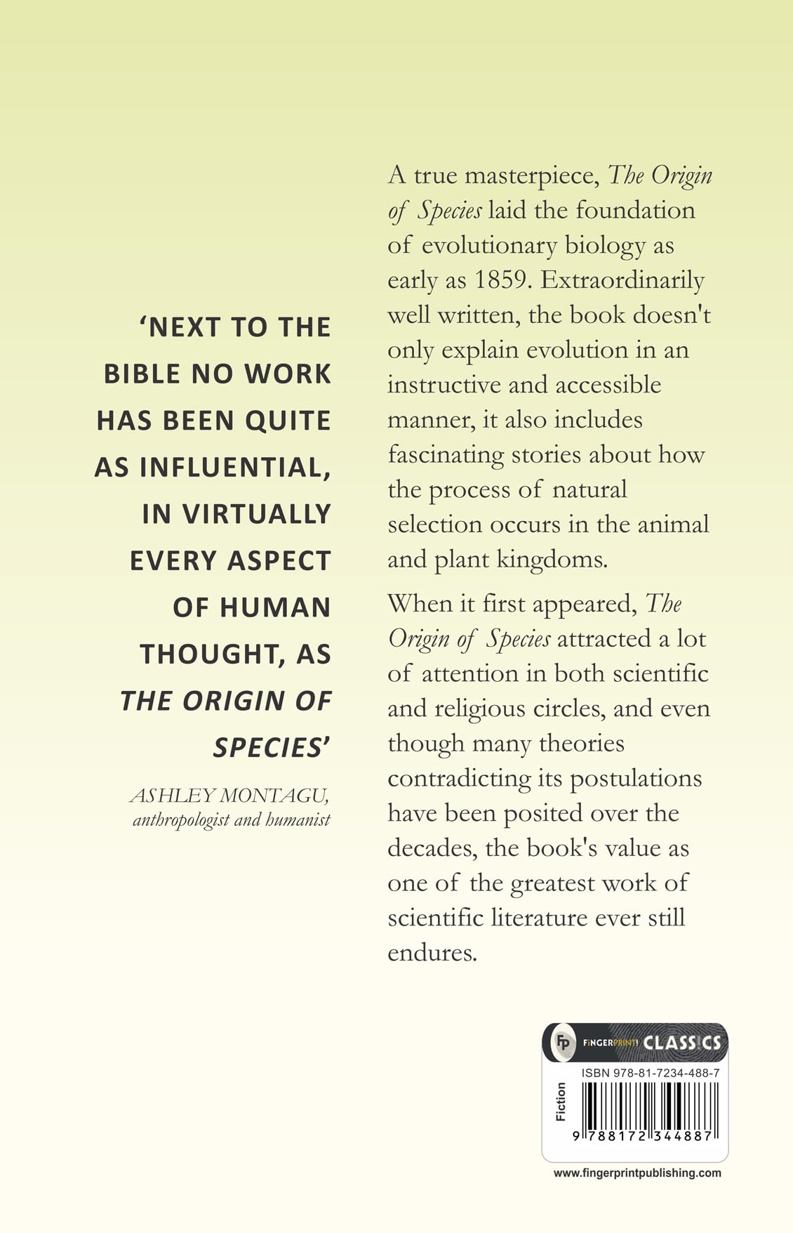 The Origin of Species - Retail Maharaj