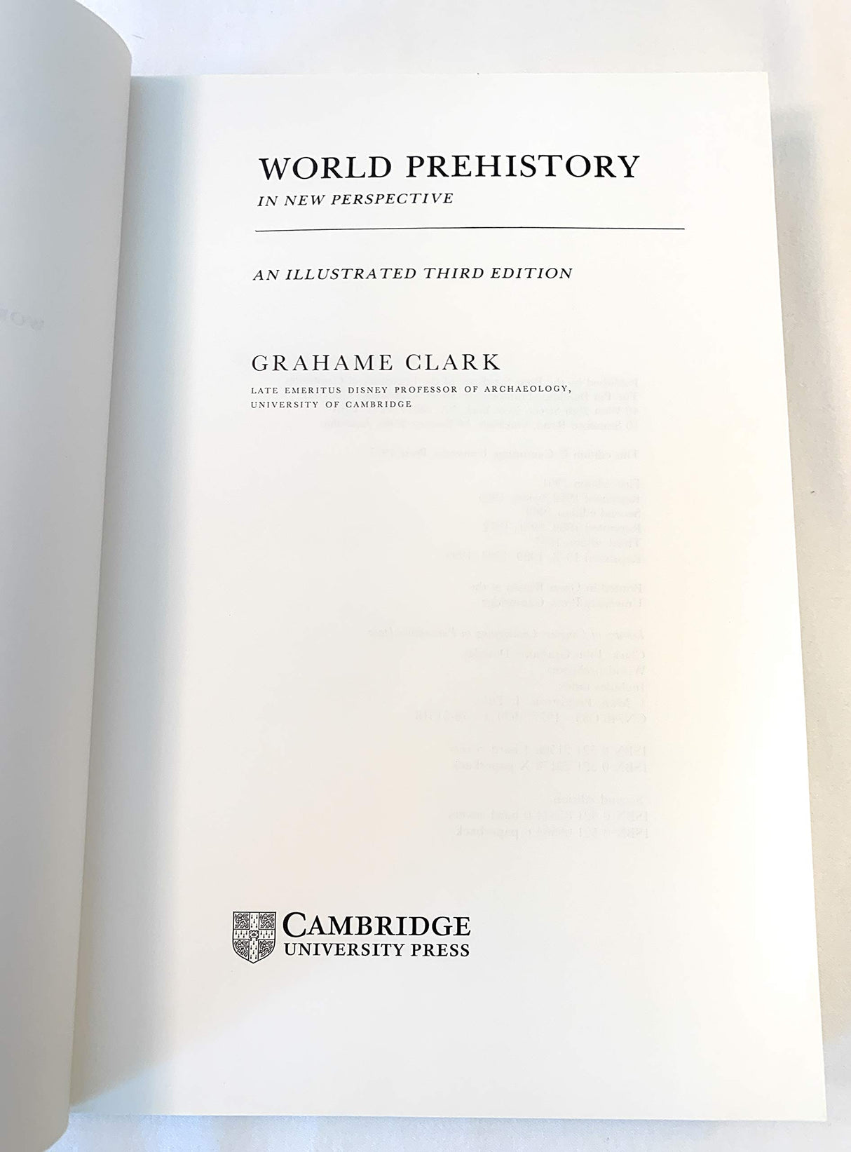 World Prehistory: In New Perspective - Retail Maharaj