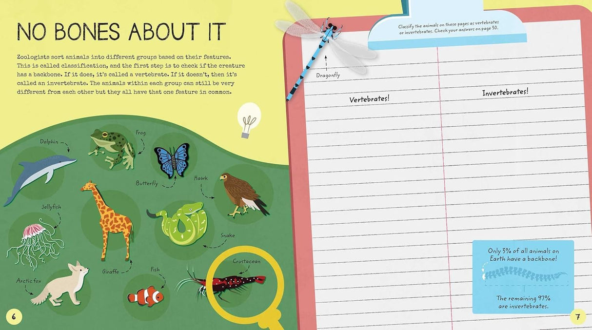Zoology Activity Book - Retail Maharaj