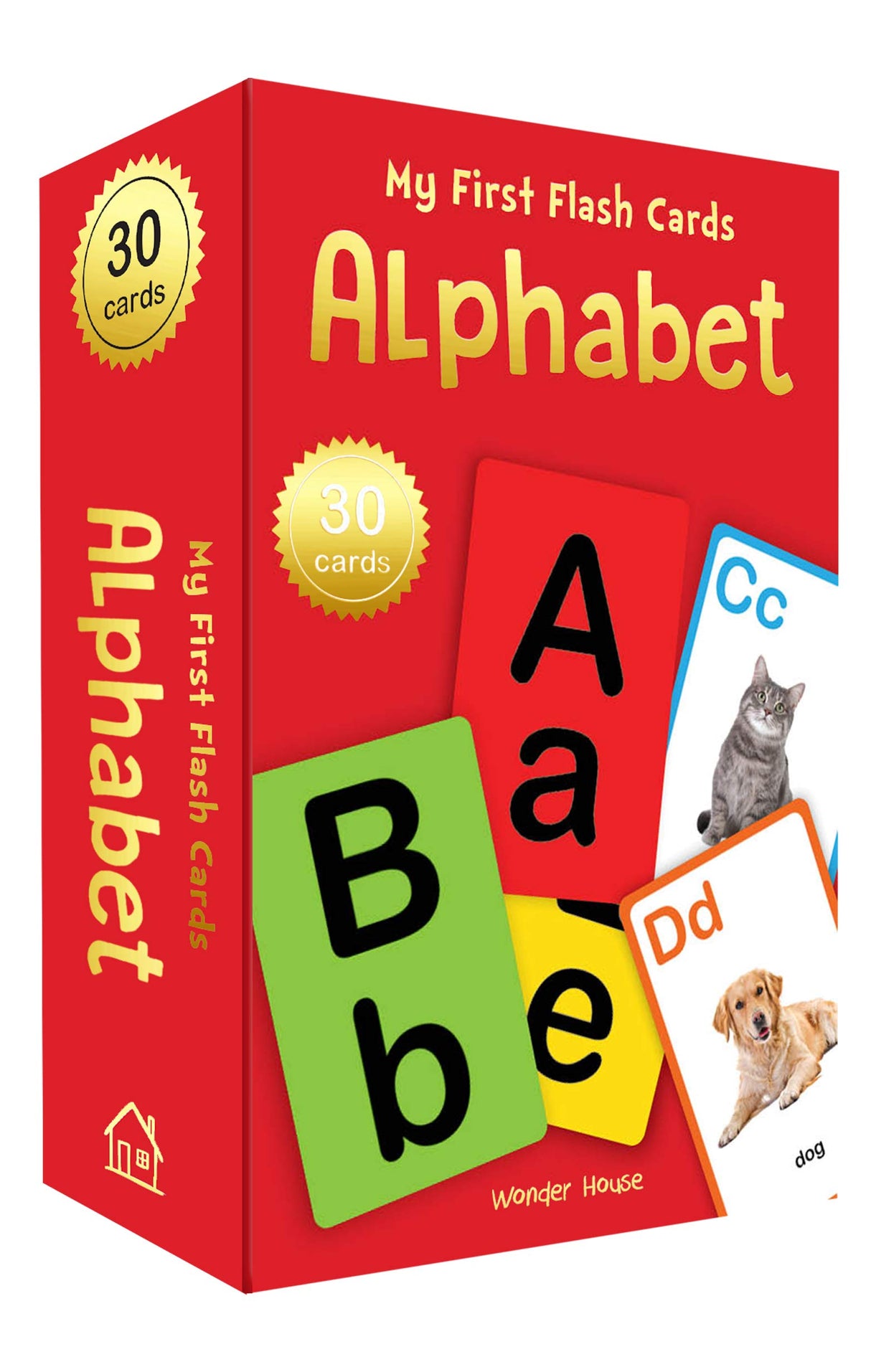 My First Flash Cards Alphabet : 30 Early Learning Flash Cards For Kids - Retail Maharaj