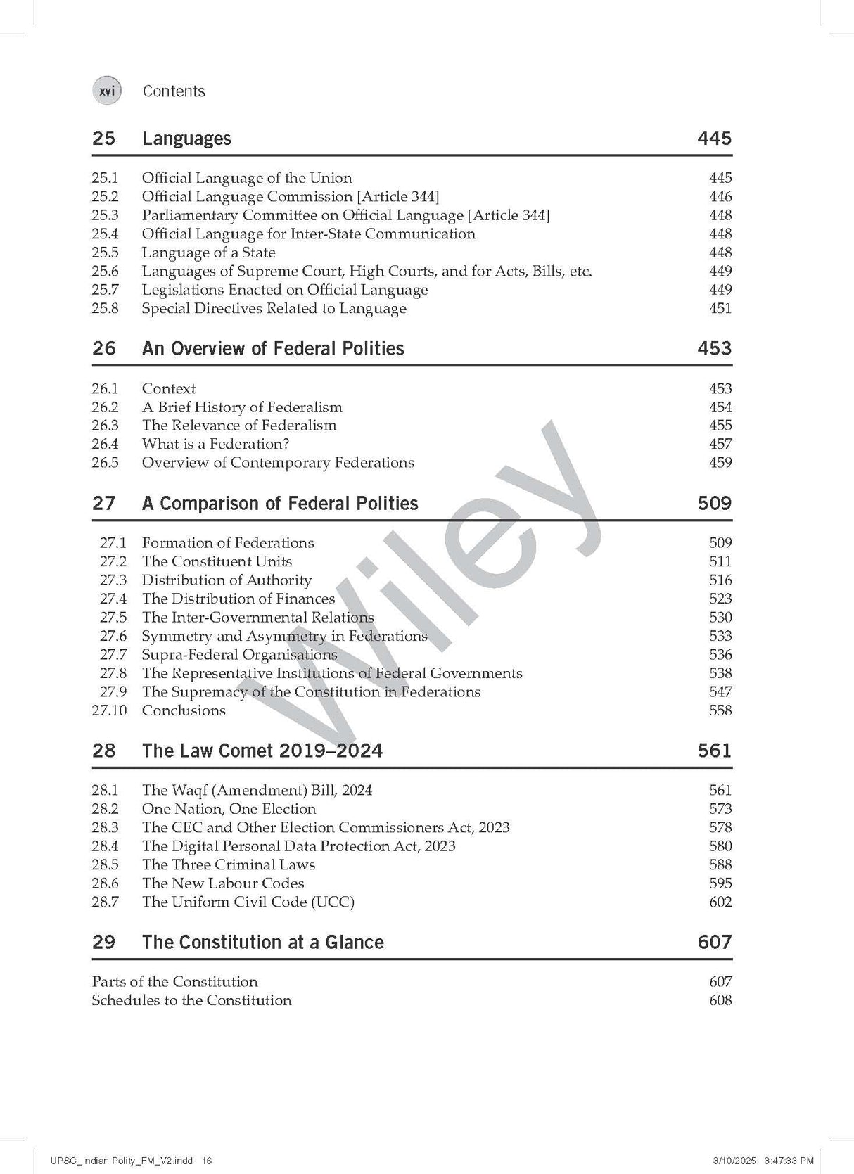 Indian Polity For UPSC Civil Services and State Services Examinations - Retail Maharaj
