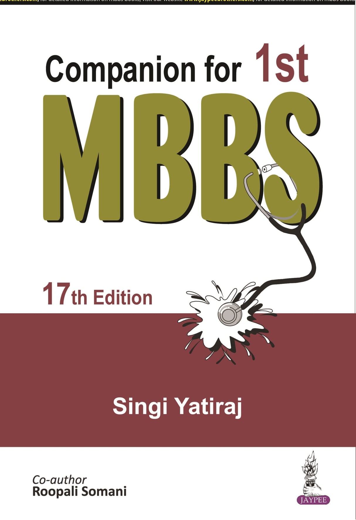 COMPANION FOR 1ST MBBS - Retail Maharaj