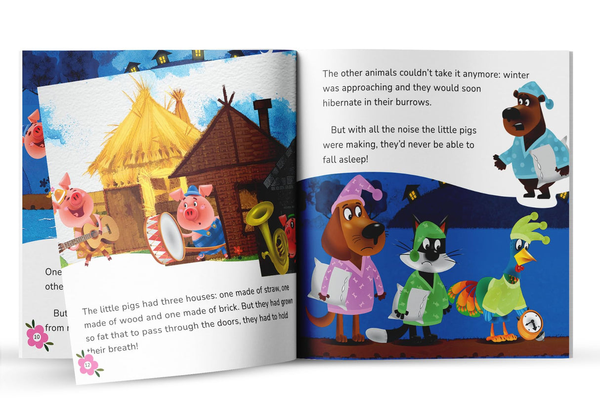 Masha Tales: The Three Little Pigs (Story Book) - Retail Maharaj
