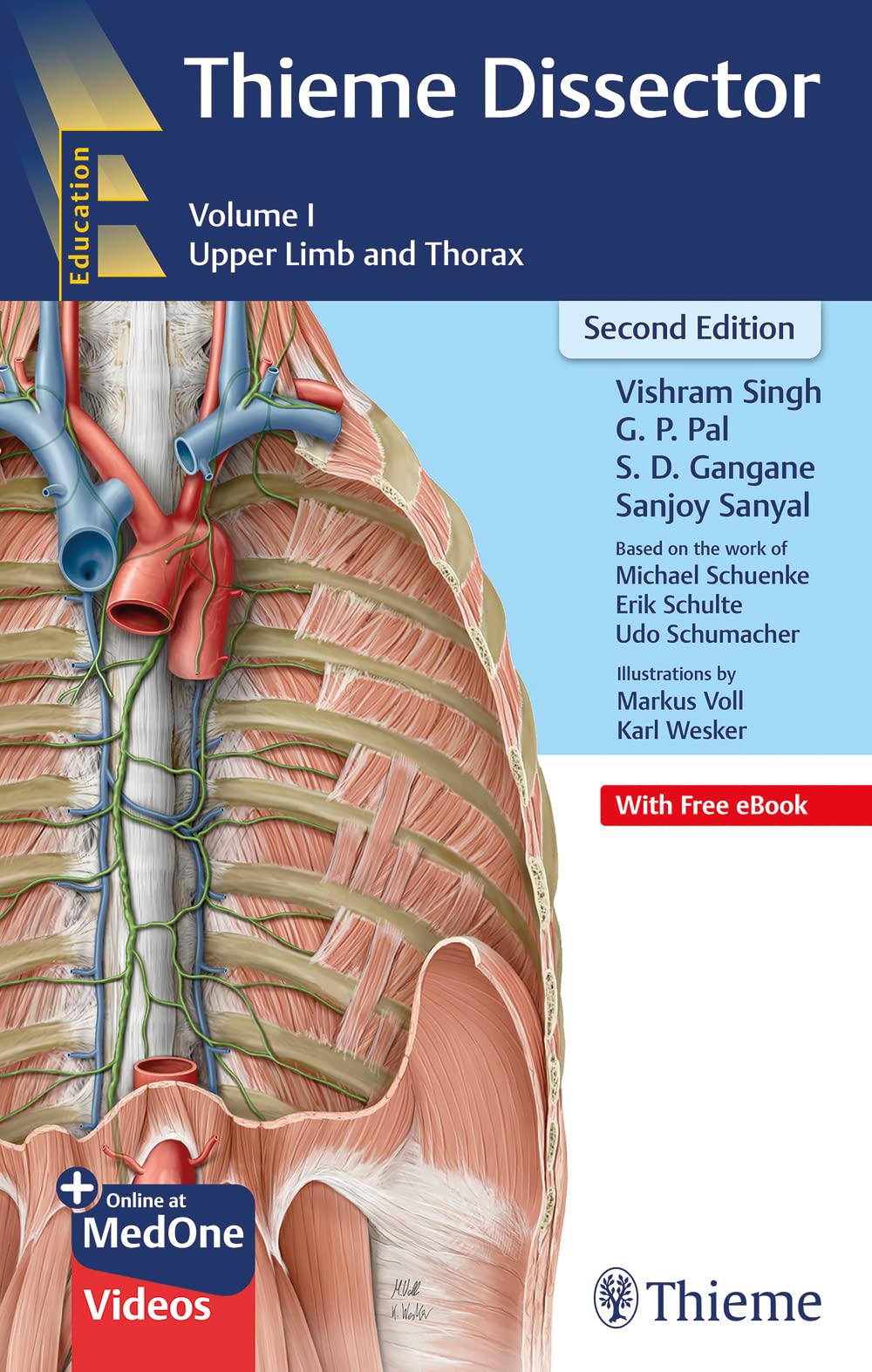 Thieme Dissector Volume 1: Upper Limb and Thorax - Retail Maharaj