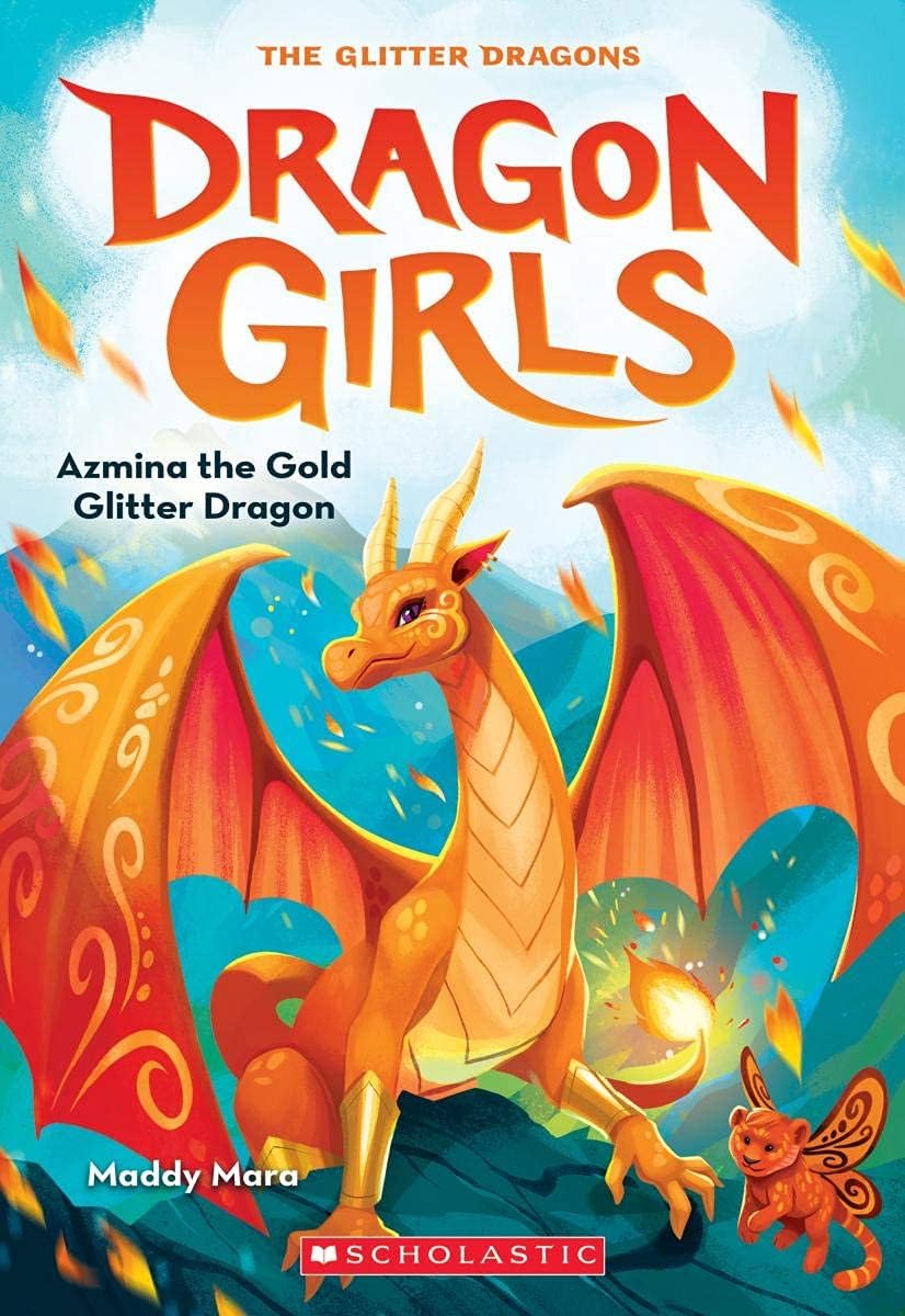 Dragon Girls #1: Azmina the Gold Glitter Dragon - Retail Maharaj