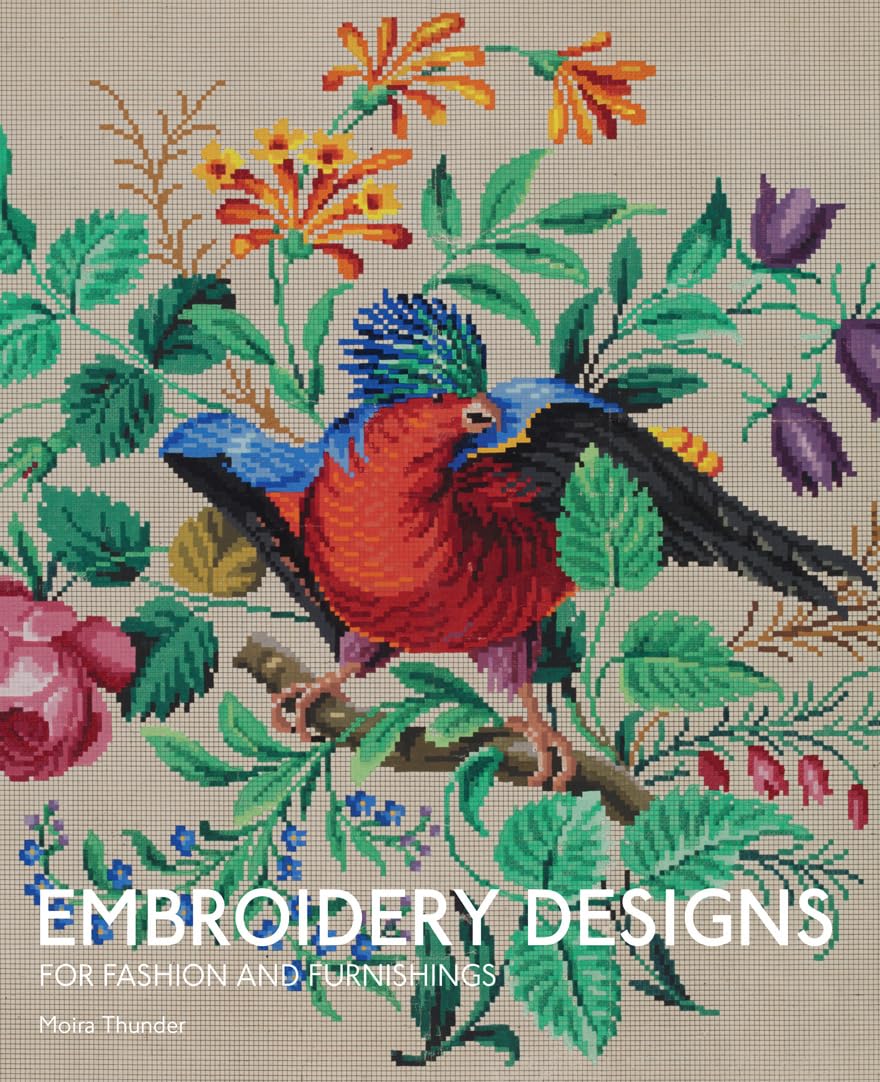 Embroidery Designs for Fashion and Furnishings: From the Victoria and Albert Museum - Retail Maharaj