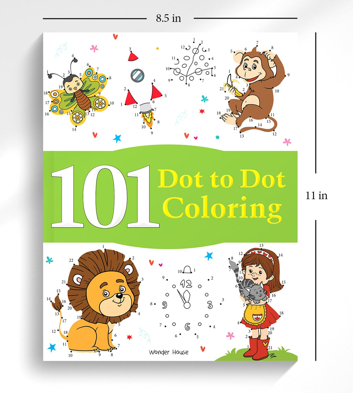 101 Dot To Dot Coloring: Fun Activity Book For Children - Retail Maharaj