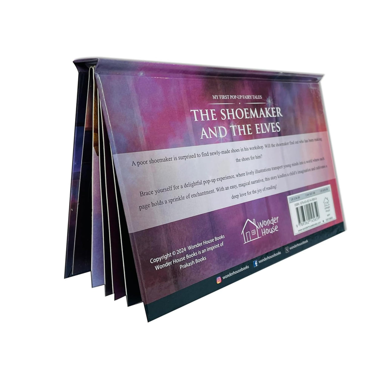 My First Pop Up Fairy Tales The Shoemaker & The Elves: Pop up Books for children - Retail Maharaj