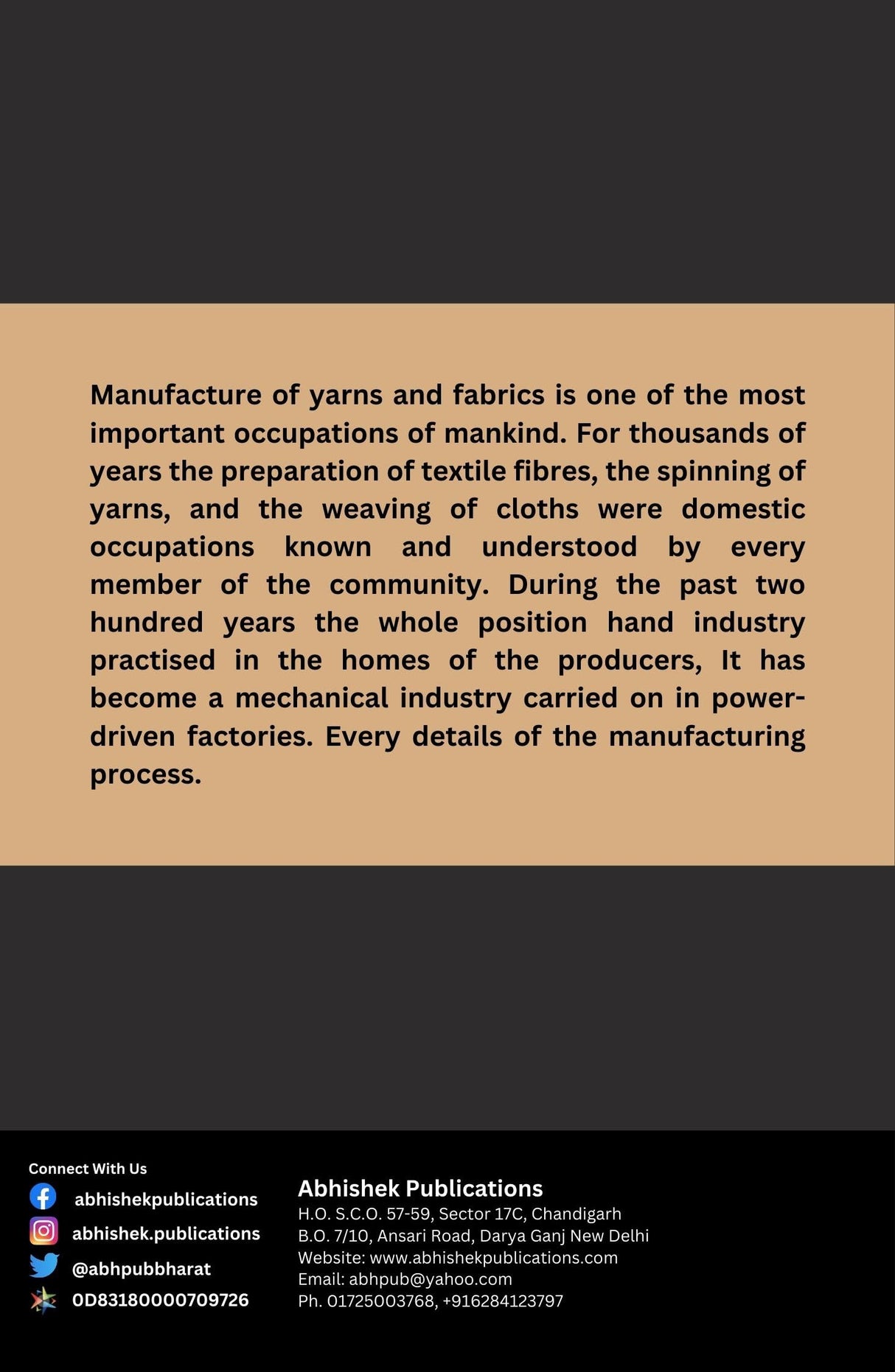 Preparation Of Textile Fiber - Retail Maharaj