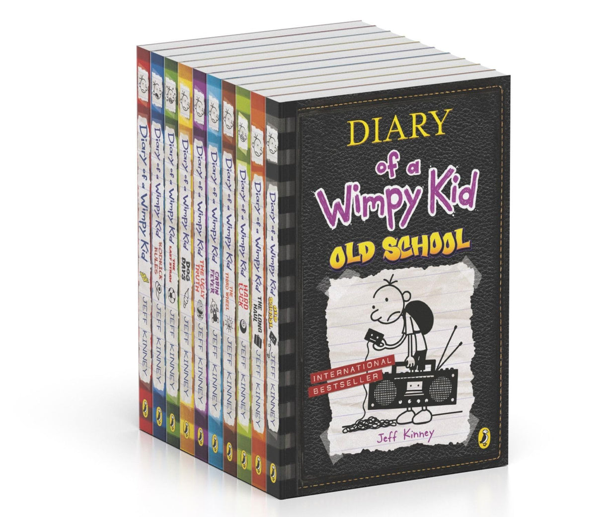 Diary of a Wimpy Kid Boxset: 10 Books Collection (Books 1-10) | #1 International Bestselling Series | 250+ Million Copy Bestseller | Ages 8+ Years - Retail Maharaj