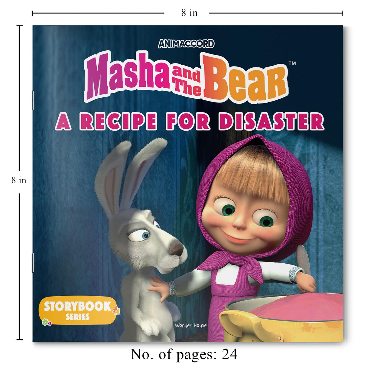 Masha and the Bear: A Recipe for Disaster (Story Book) - Retail Maharaj