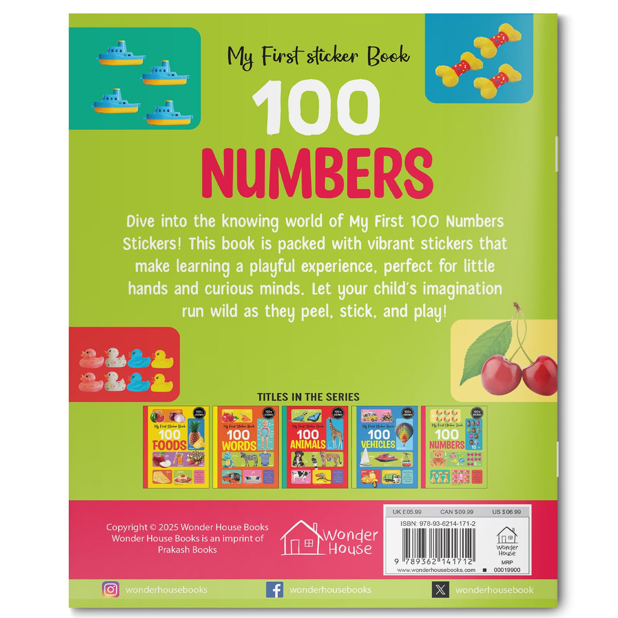 My First 100 Numbers Stickers - Retail Maharaj