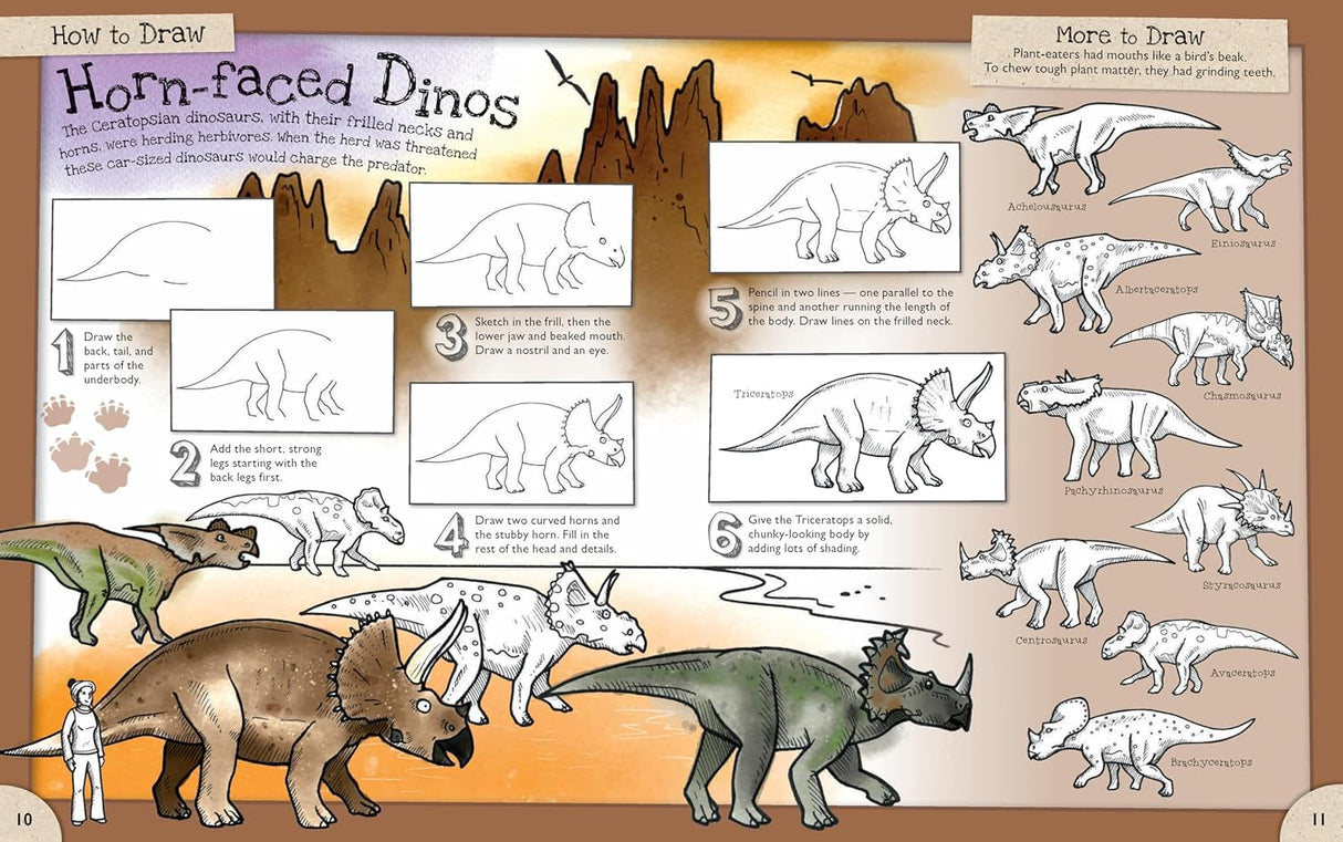 How To Draw Deadly Dinosaurs And Other Prehistoric Beasts - Retail Maharaj