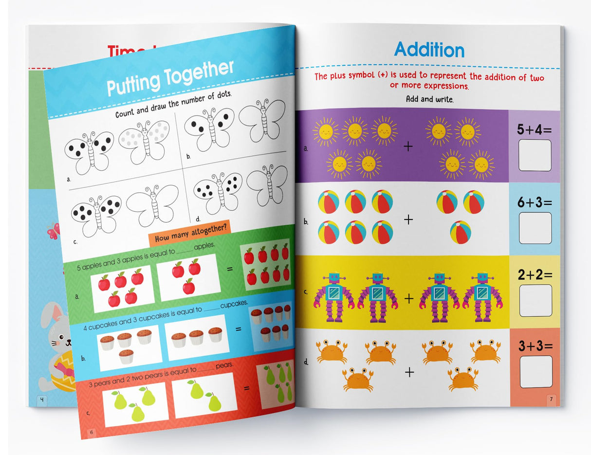 Knowing Numbers: Activity Book for Children | Learn Counting, Number Recognition & Basic Math | Ages 4–7 | Fun Hands-On Practice - Retail Maharaj